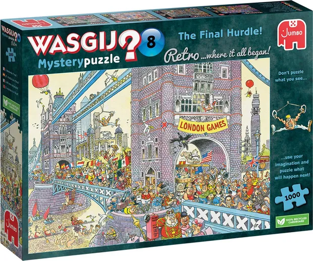 Puzzel - Wasgij Retro Mystery 8: De Laatste Horde! (1000)