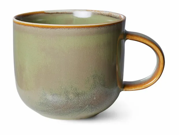 Chef ceramics: mug, moss green