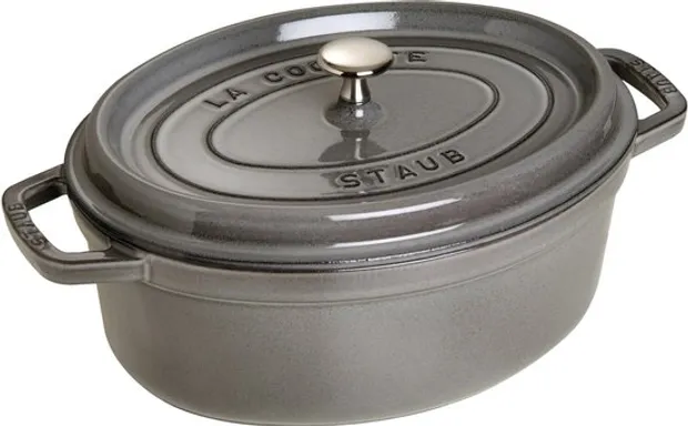 Ovale braadpan 29 cm - 4,2 l - grafietgrijs