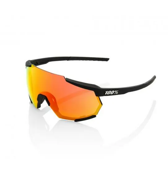 Racetrap Soft Tact Black/ HiPER Red Multilayer Mirror Lens + Clear Lens