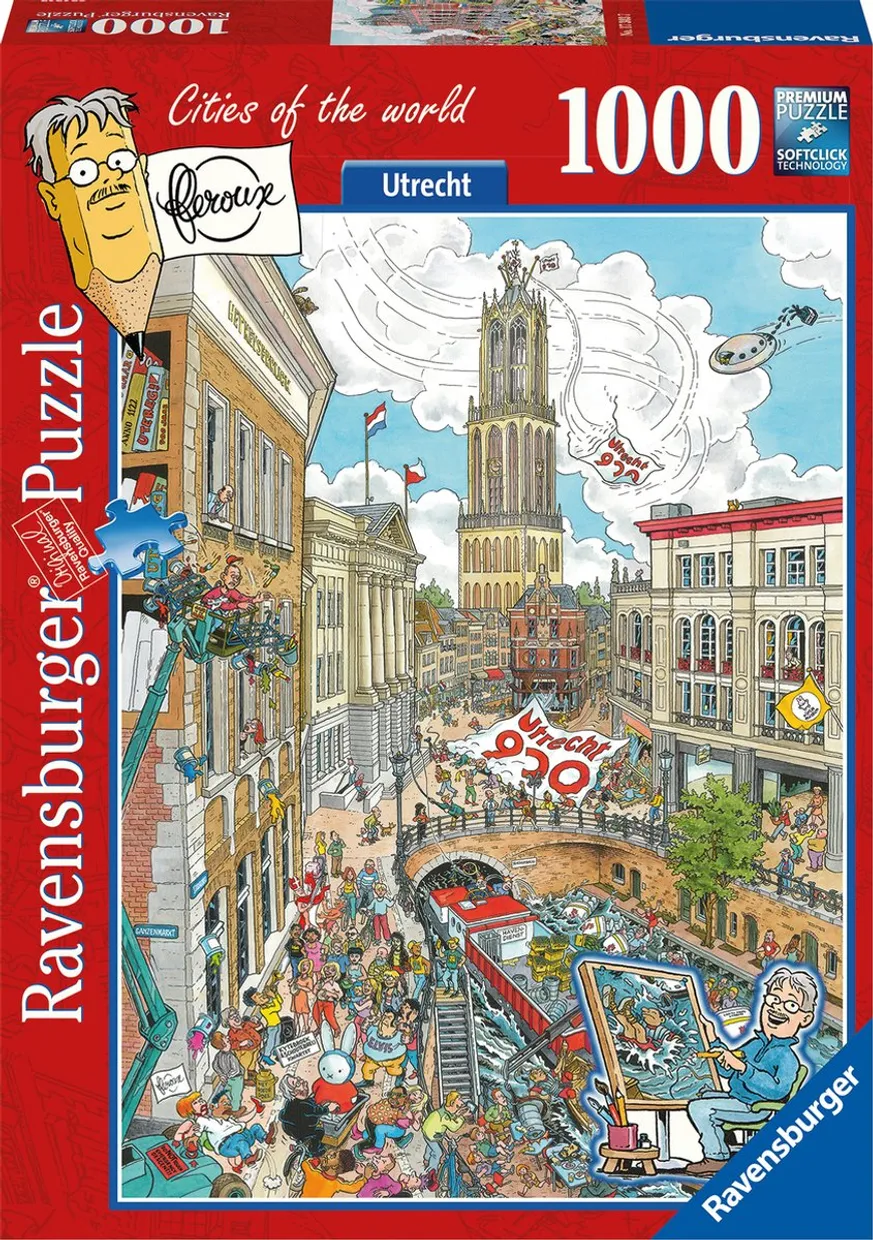 Puzzel - Frans Leroux: Utrecht (1000)