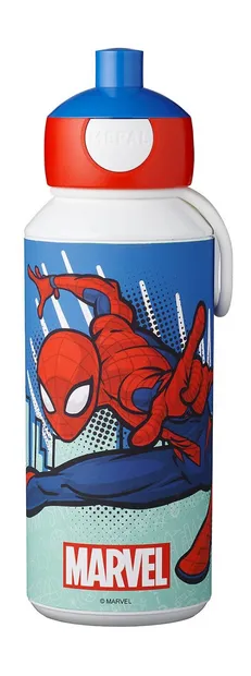 Drinkfles pop-up 400ml Spiderman