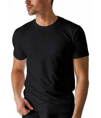 T-shirt o-hals DryCotton zwart