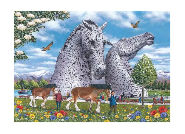 Puzzel - The Kelpies (1000)