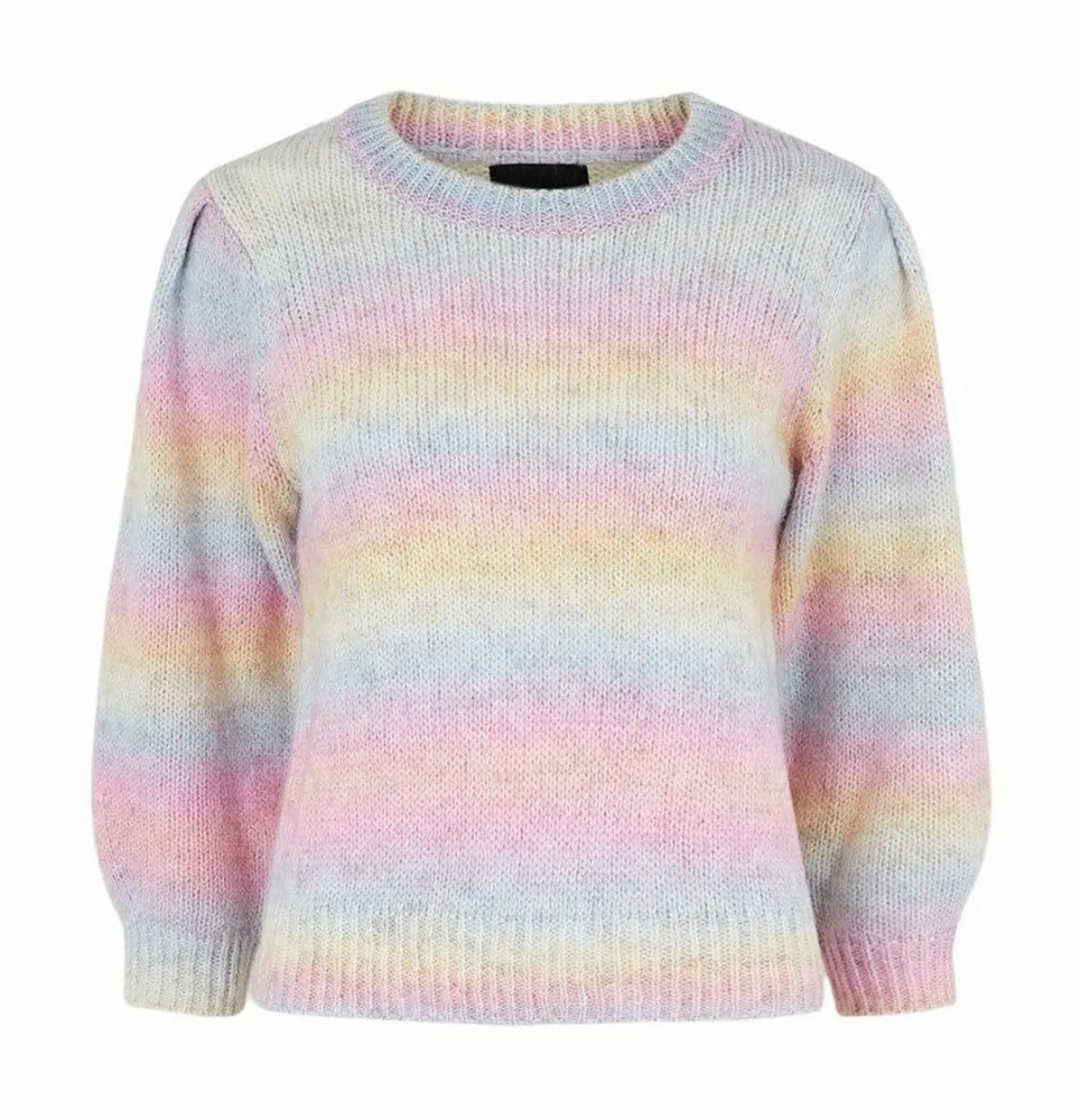 Hudson rainbow knit