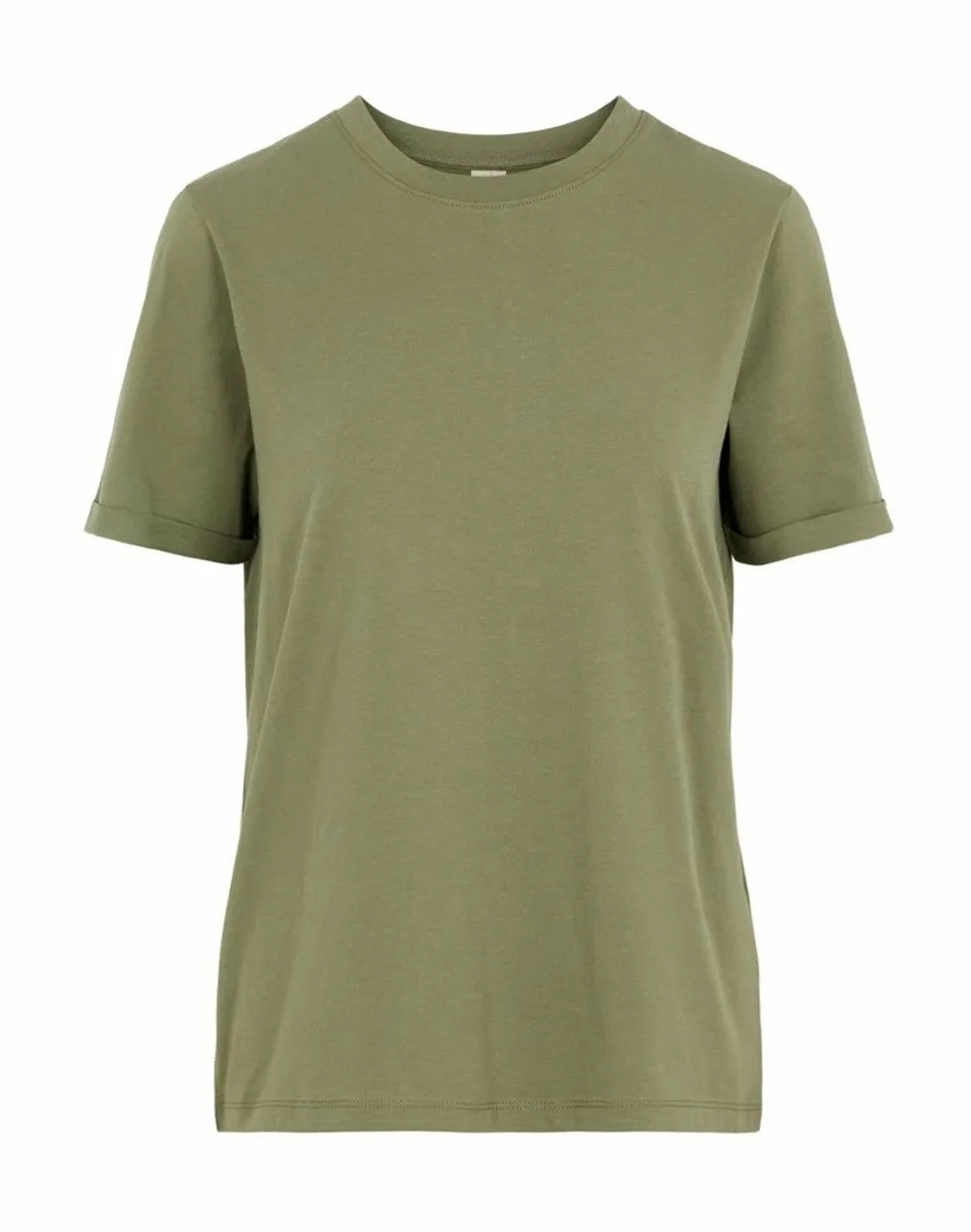 Ria fold up solid tee Army
