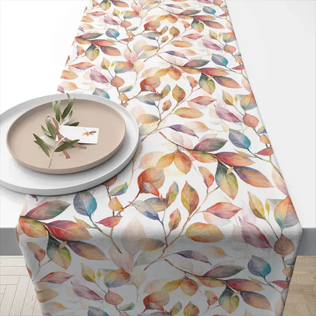 Tafelloper 40x150 cm Colourful leaves