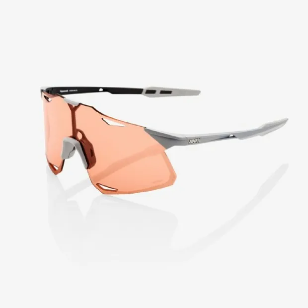 Hypercraft Matte Stone Grey/ HiPER® Coral Lens + Clear Lens Included