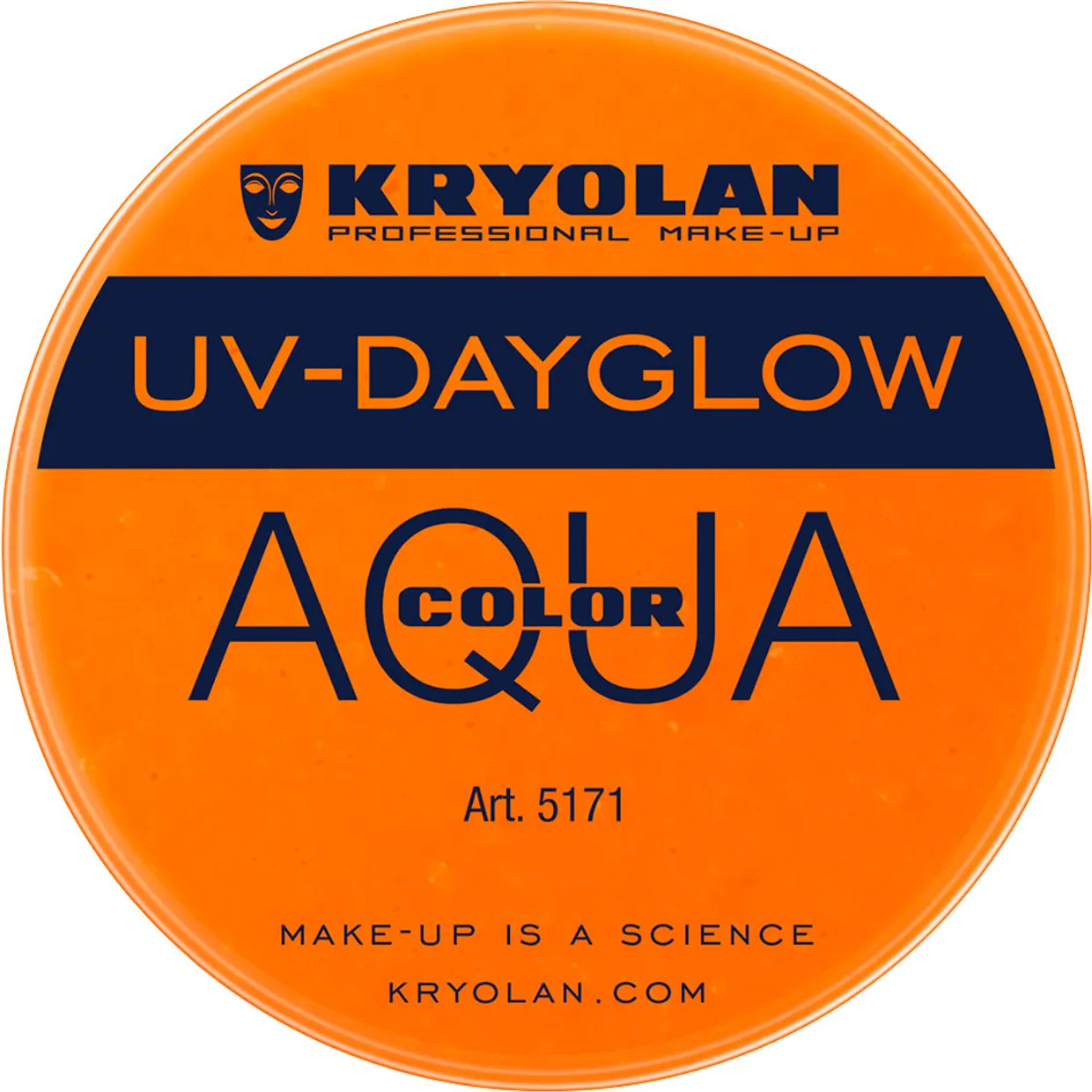 AQUACOLOR UV-DAYGLOW UV yellow KRYOLAN