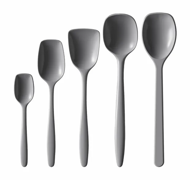Spoon set Classic Grey Grijs