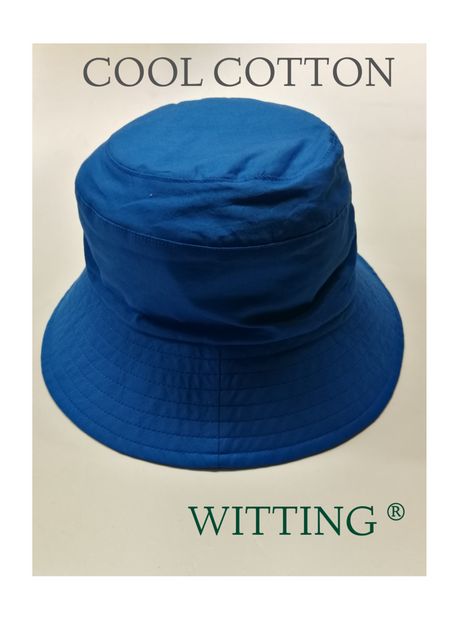 cool cotton bucket hat brede rand
