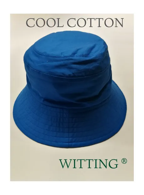 cool cotton bucket hat brede rand