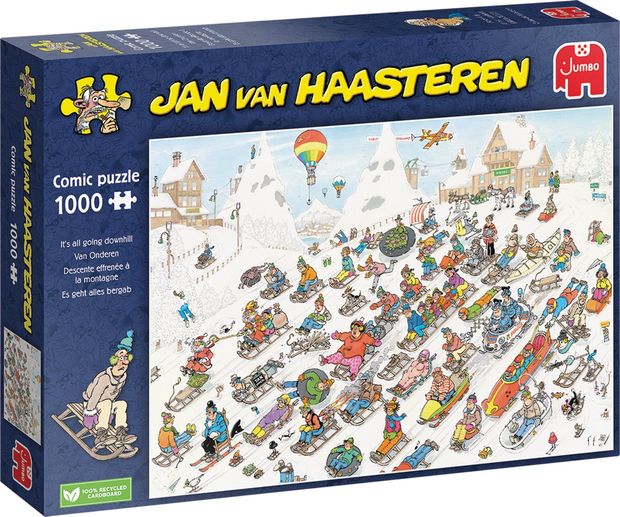 Puzzel - Jan van Haasteren: Van Onderen! (1000)