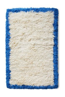 Fluffy rug Blue Corner 170x280cm