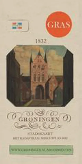 Historische Kaart Stadskaart Groningen - Het kadastraal minuutplan 183