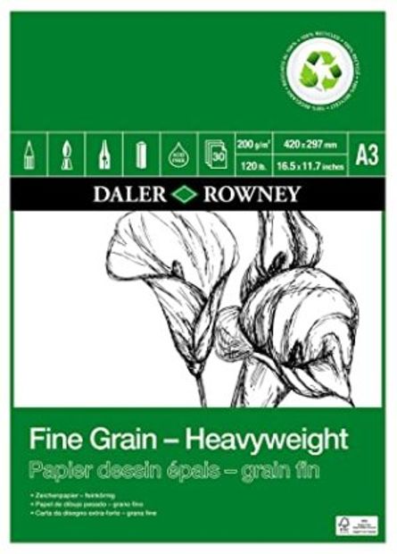 Tekenblok - Heavyweight fine grain