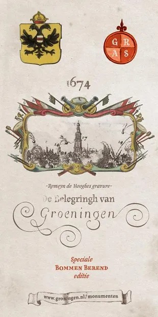 Historische Kaart Groningen 1674 | GRAS