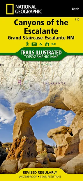 Wandelkaart - Topografische kaart 710 Canyons of the Escalante - Grand