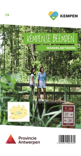 Wandelkaart Wandelnetwerk BE Kempense Beemden | Provincie Antwerpen To