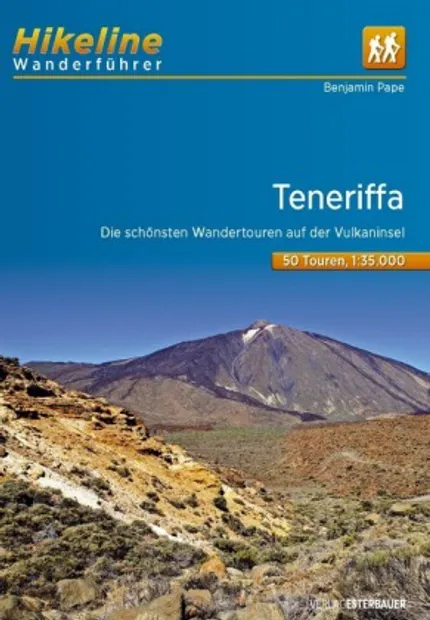 Wandelgids Hikeline Tenerife - Teneriffa Wanderfuhrer | Esterbauer