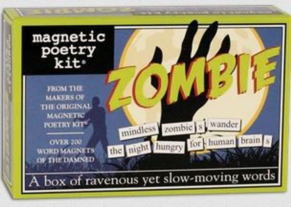 Magnetic Poetry Kit - Zombie