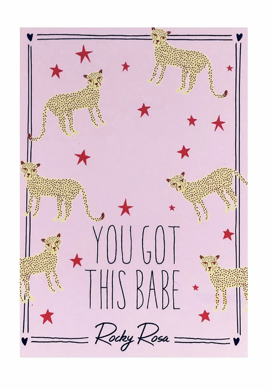 You got this babe card set Multi-color