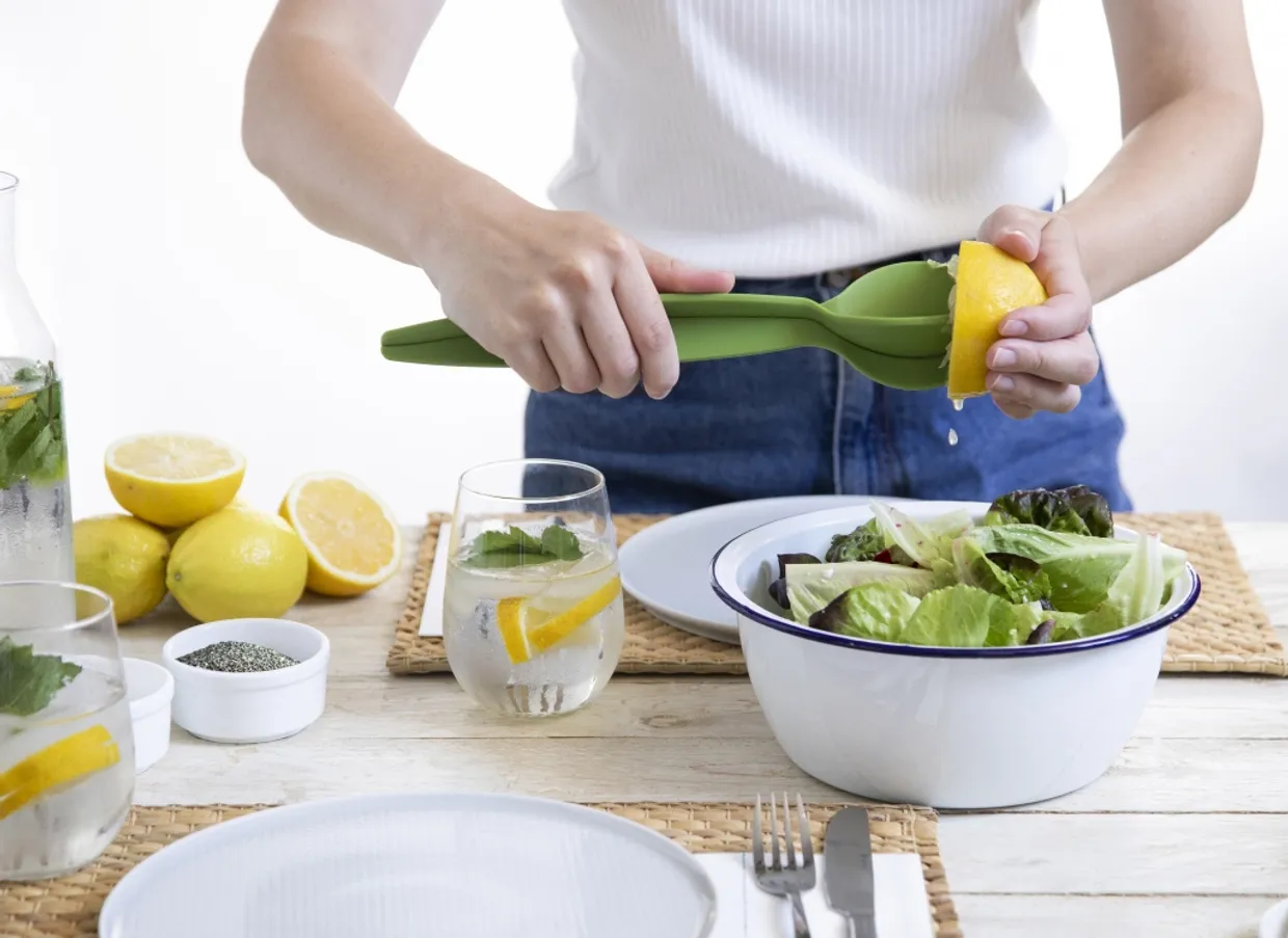 Juicepair - saladebestek + citruspers