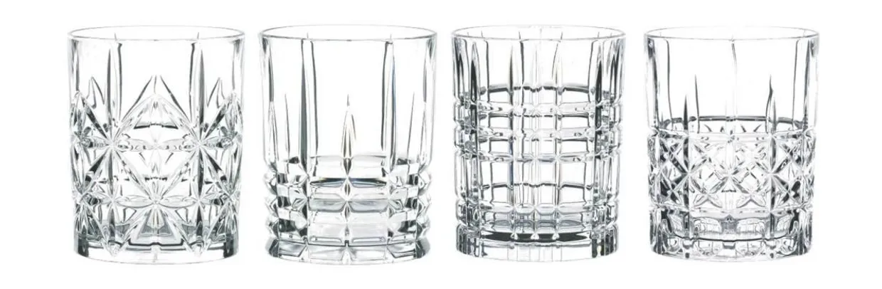Whiskyglas set van 4 Highland 345 ml