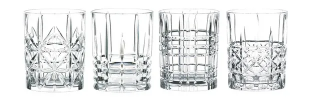 Whiskyglas set van 4 Highland 345 ml