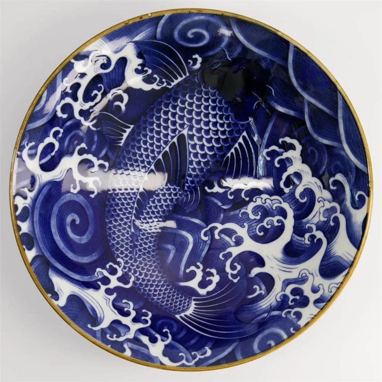 Kom Carp - Japonism –  25,2 × 7,7 cm