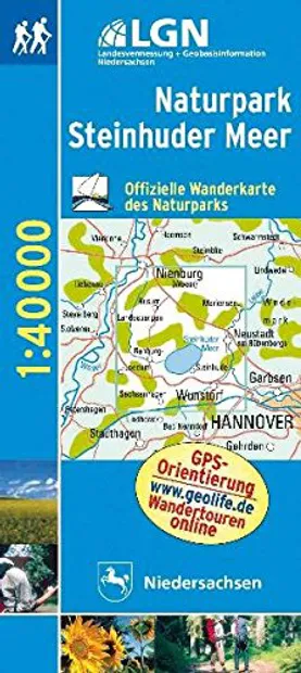Wandelkaart Naturpark Steinhuder Meer | LGN