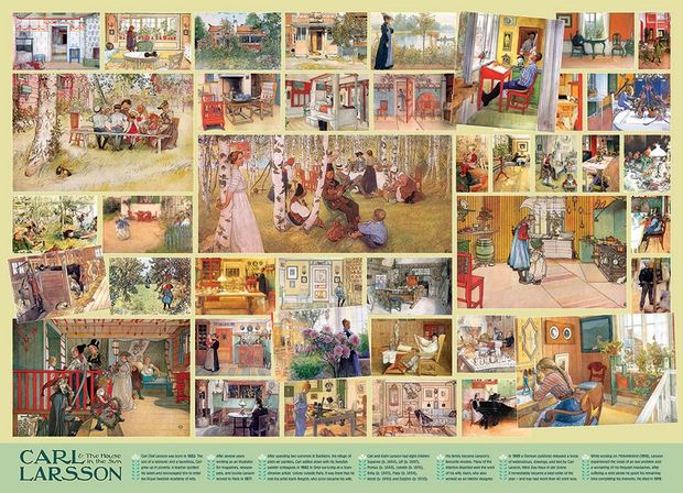 Puzzel: Larsson Selected works (1000)