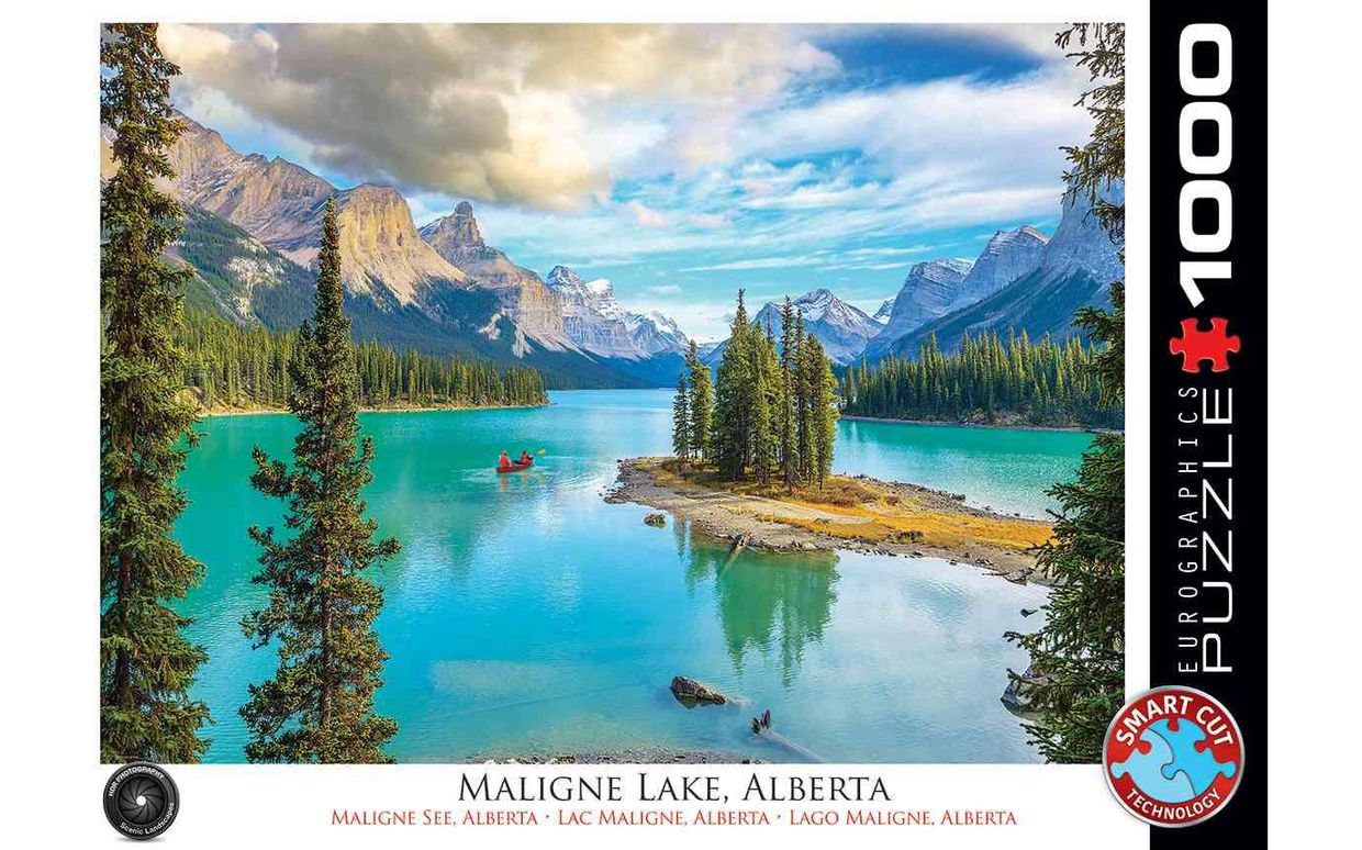 Hoopvol Betekenis Twinkelen Legpuzzel Maligne Lake Alberta - Canada | Eurographics | Reisboekwinkel de  Zwerver B.V. | Warenhuis Groningen