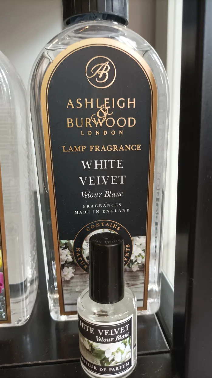 lamp fragrance white velvet