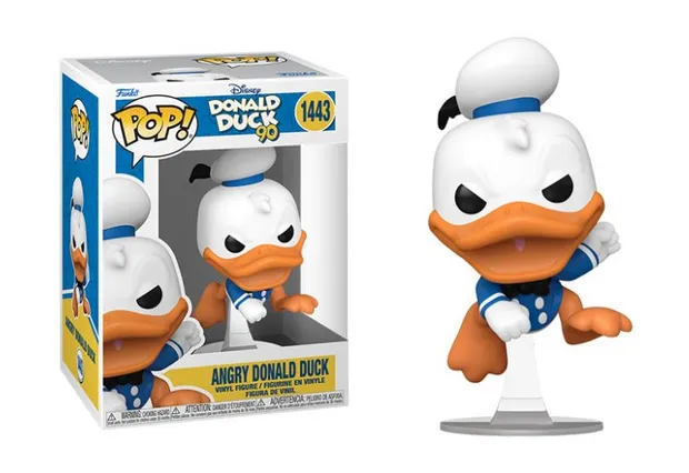 Disney:#1443 DD 90th- Donald Duck(angry)