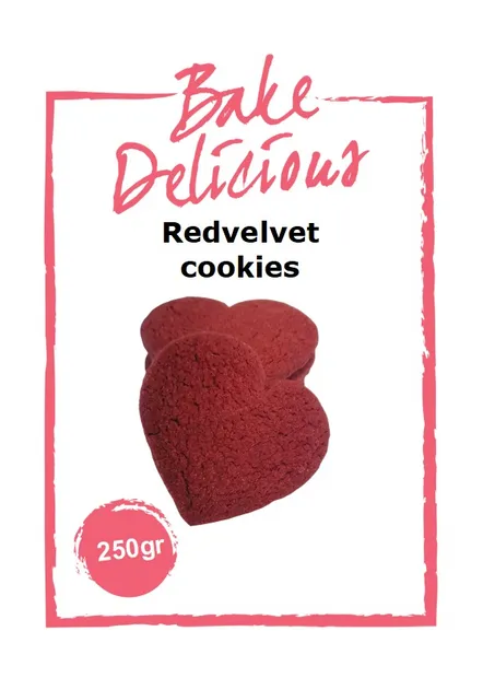 Red Velvet Cookie - bakmix