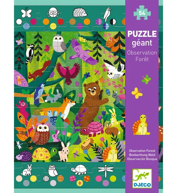 Puzzel - Observatie Puzzel: Het Bos (54)
