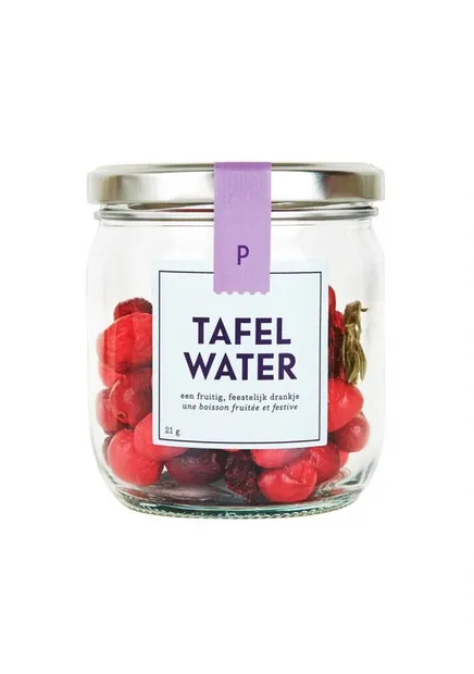 Tafelwater pot Kers, Cranberry & Rozemarijn Pineut