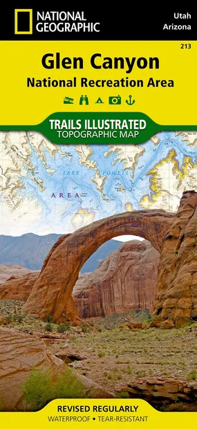 Wandelkaart - Topografische kaart 213 Glen Canyon National Recreation