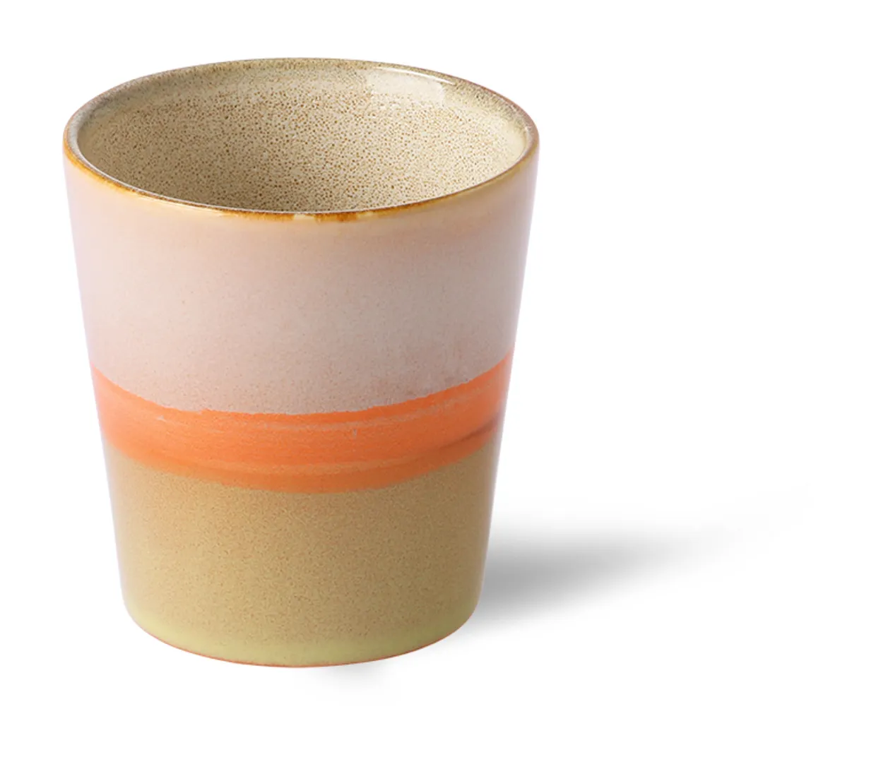 70s ceramics: coffee mug, saturn