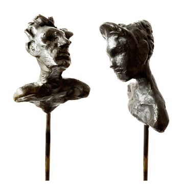 Rudolf en Alexandra, brons Anita Gaasbeek