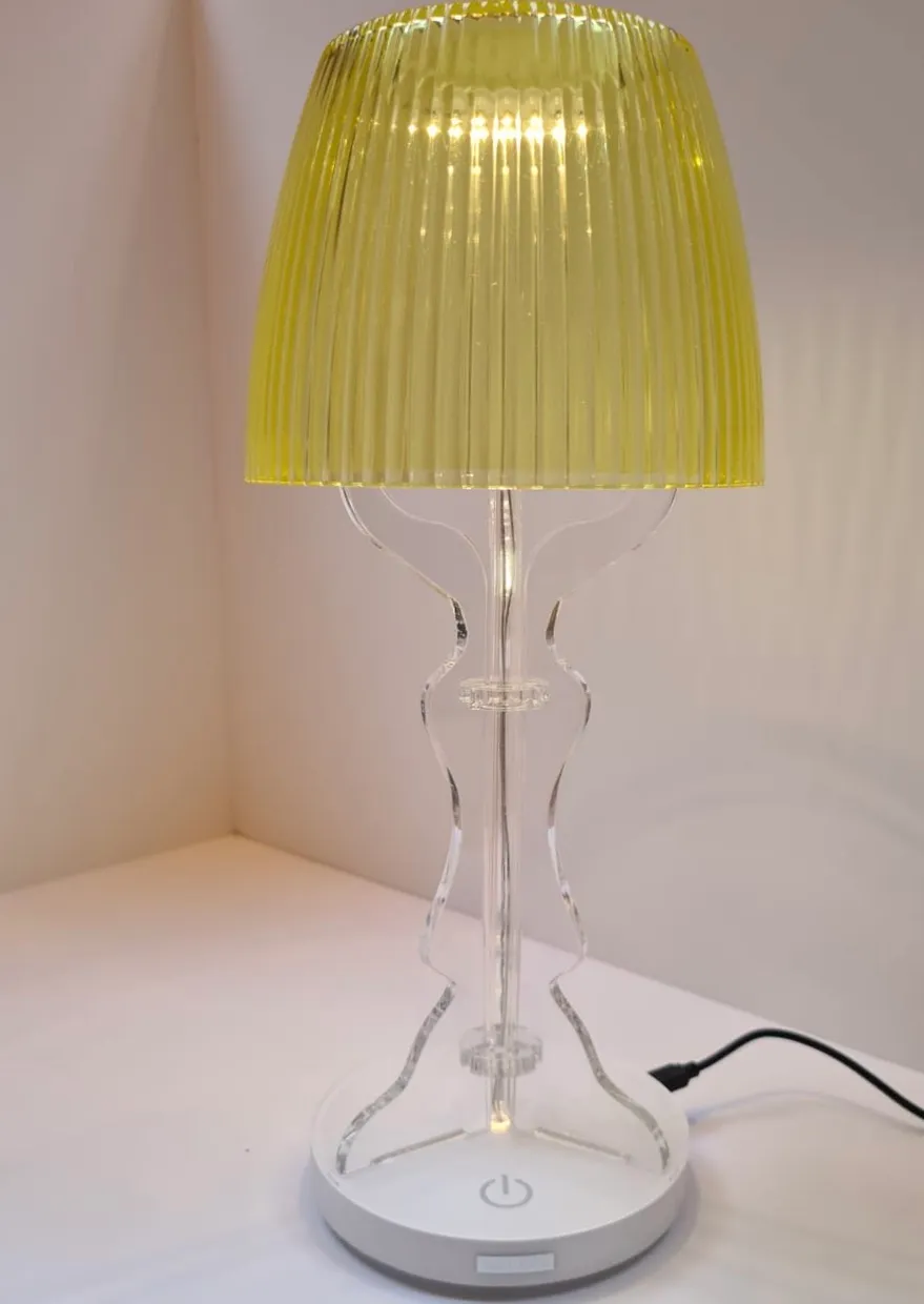 Tafellamp Lady LED Geel