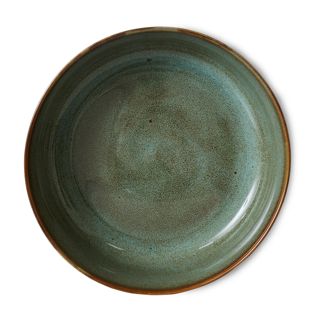 70s ceramics: salad bowl, rock on
