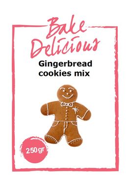 Mix voor Gingerbread cookies 250 gram