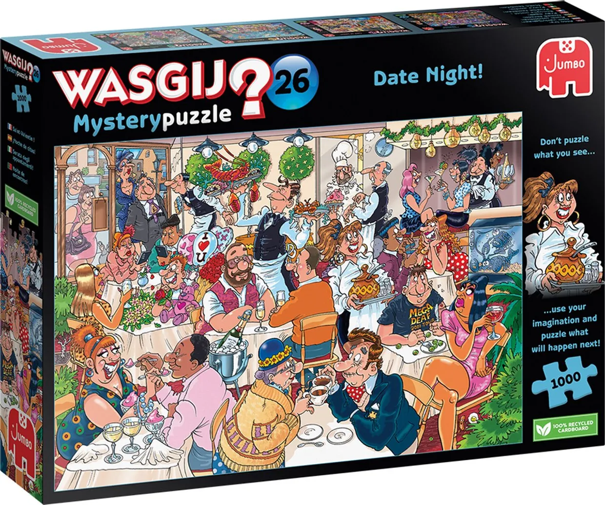 Puzzel - Wasgij Mystery 26: Date Night! (1000)