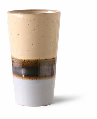 70s ceramics: latte mug, lake