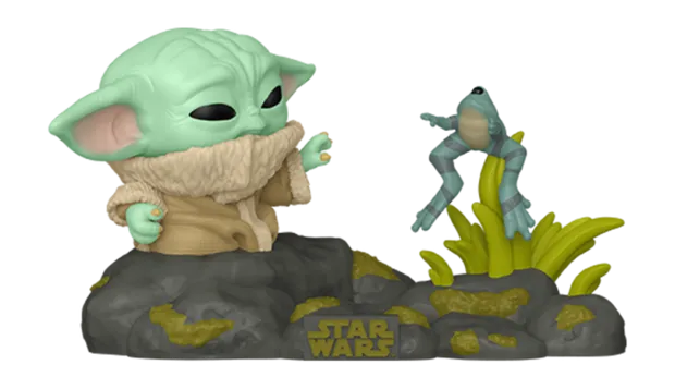POP Deluxe: Mandolorian S10– Din Grogu w/Frog​