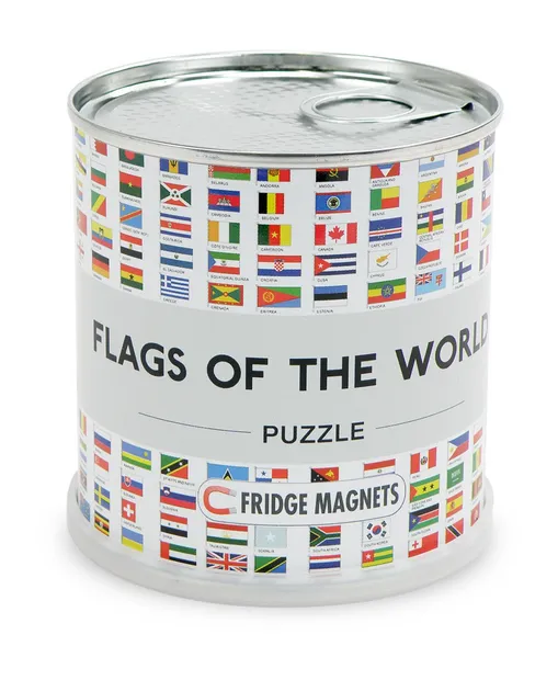 Magnetische puzzel Magnetische puzzel Vlaggen van de Wereld | Extragoo