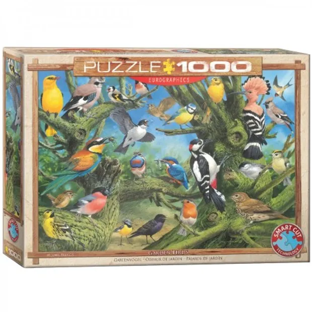 Puzzel - Francis: Garden Birds (1000)