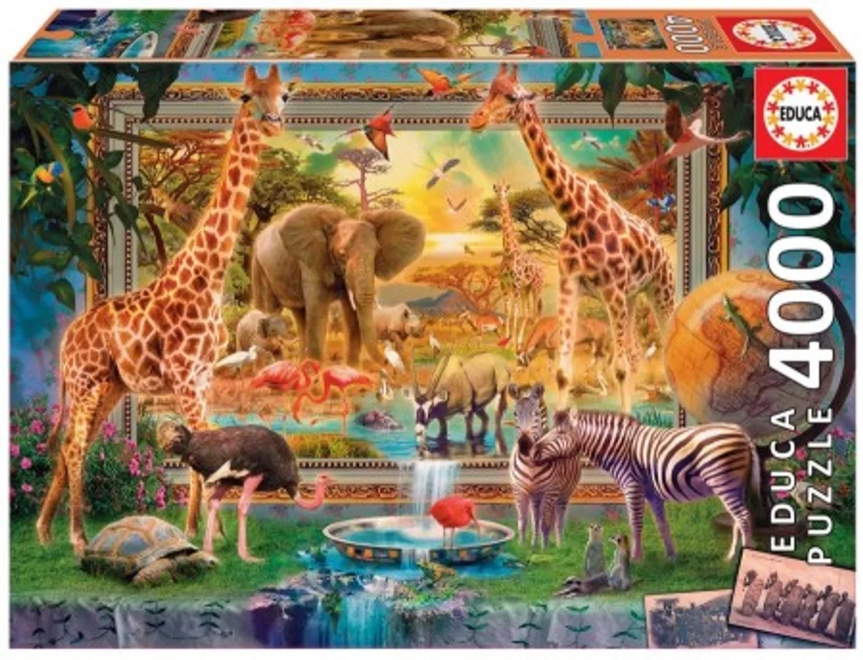 Puzzel - Het Leven in de Jungle (4000)